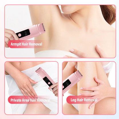 🔌 Kétfejű elektromos szőrtelenítő a bikini vonalhoz és a testhez ✨💁‍♀️