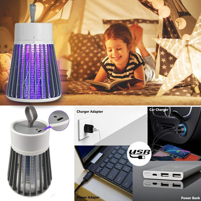 🦟🔌💡 Hordozható USB‑s/újratölthető lámpa szúnyogok és legyek ellen 🚫🪰