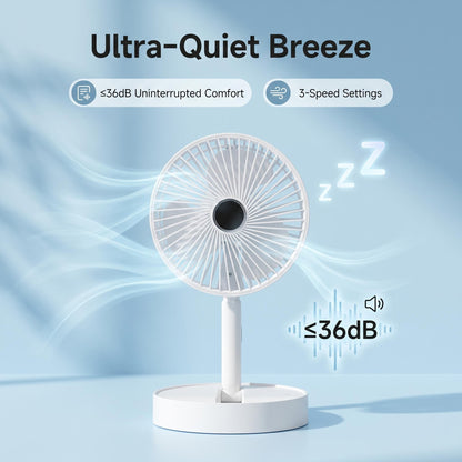 🌀 Összecsukható, csatlakoztatható ventilátor 🔌🪭