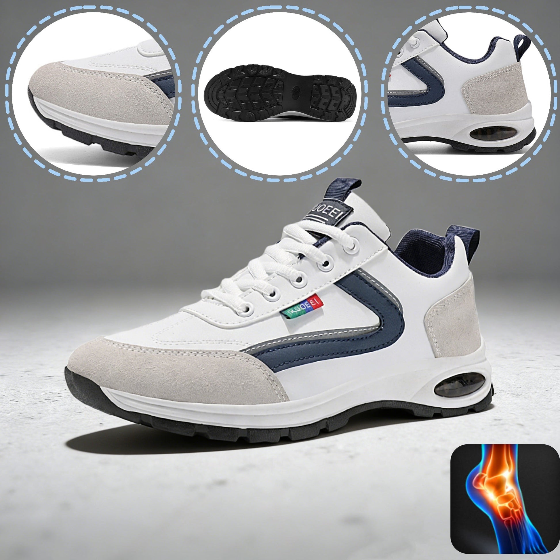 Zapatos ortopédicos Coesses® – diseño ergonómico para el dolor de espalda, piernas y articulaciones – unisex