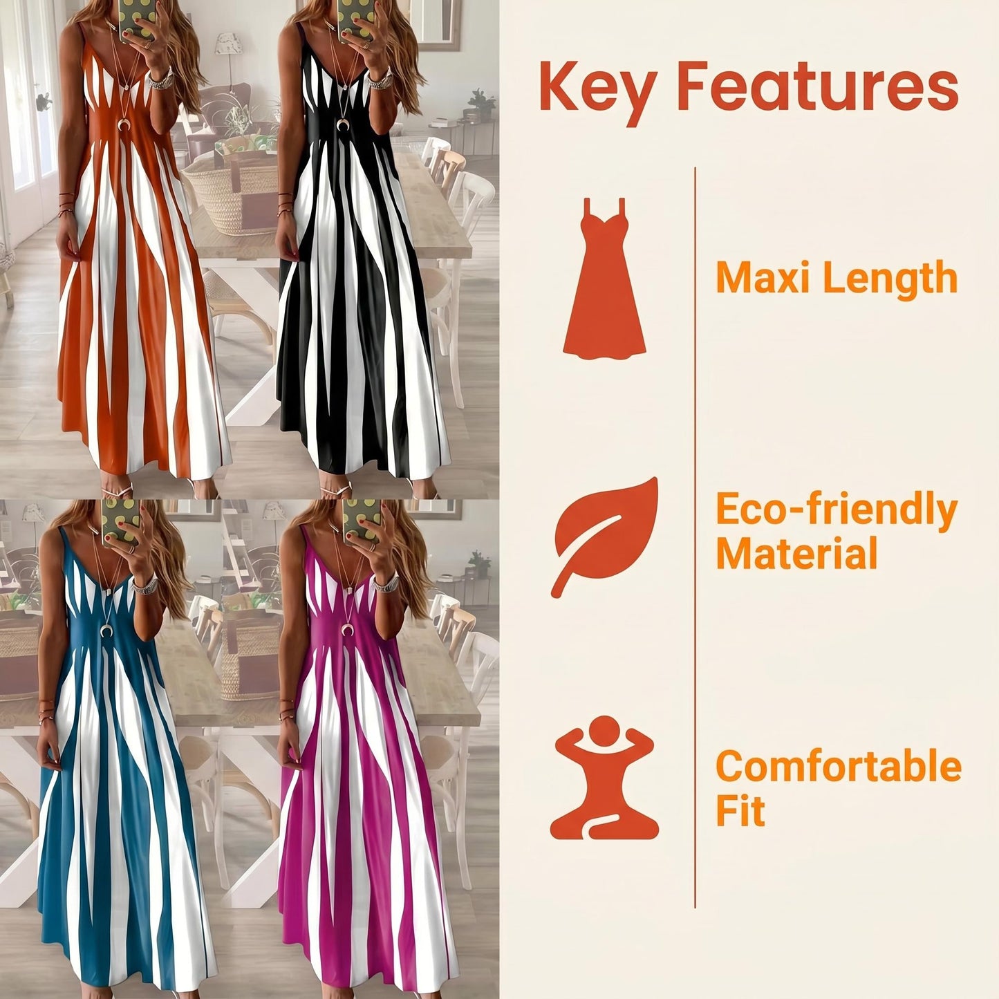 👗 HOSSZÚ, KORSETT STÍLUSÚ, HOLDMINTÁS RUHA 🎀