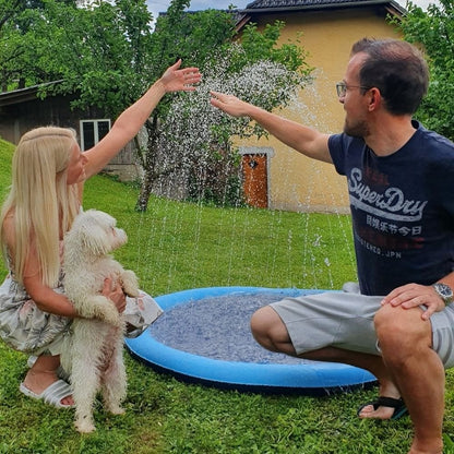 🐶📢 50% kedvezmény!!⏰ Összecsukható matrac háziállatok számára, kültéri vízjátékhoz 🌊