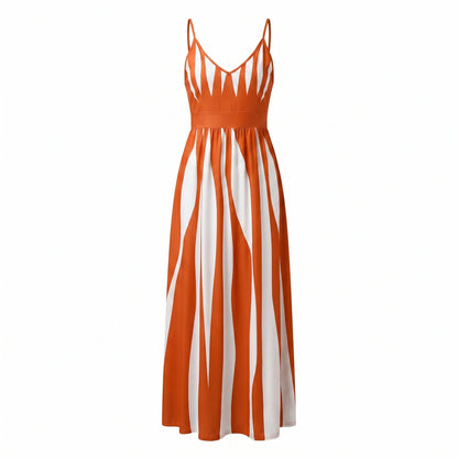 👗 HOSSZÚ, KORSETT STÍLUSÚ, HOLDMINTÁS RUHA 🎀