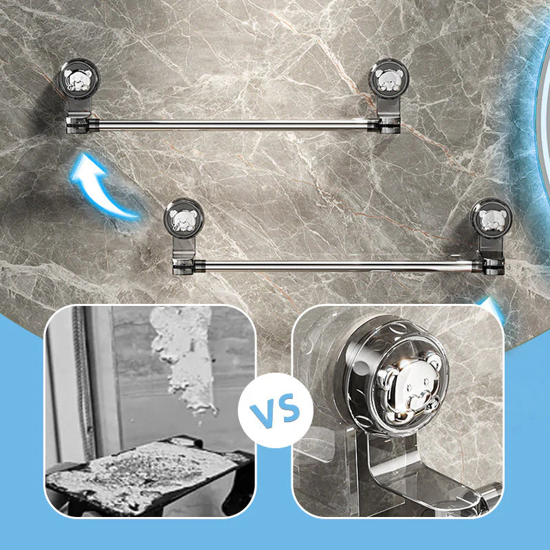 🚿 Állítható törülközőtartó tapadókoronggal 🛁