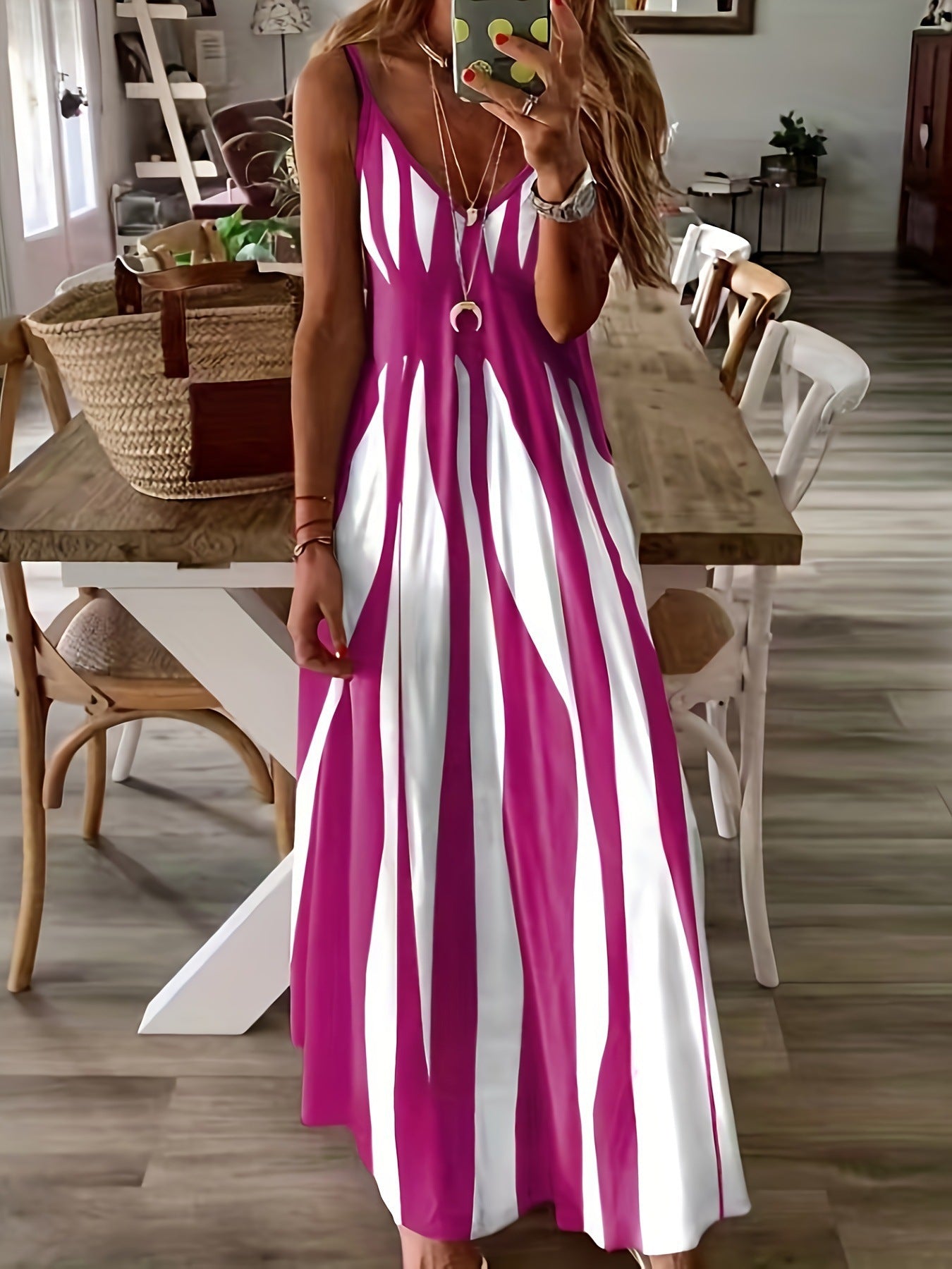 👗 HOSSZÚ, KORSETT STÍLUSÚ, HOLDMINTÁS RUHA 🎀