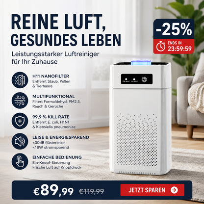 🍃 Légtisztító otthoni használatra 🏠💨