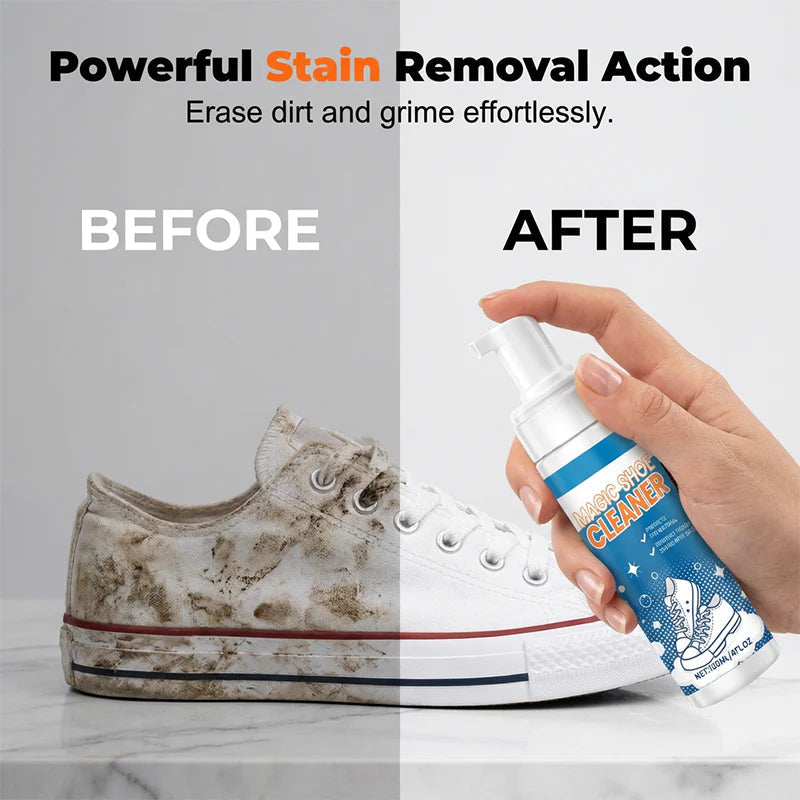 👟✨ Szagtalanító és fehérítő spray sportcipőhöz 🧴