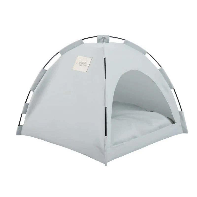 🐱⛺ Kényelmes, hordozható macskasátor párnával 💤