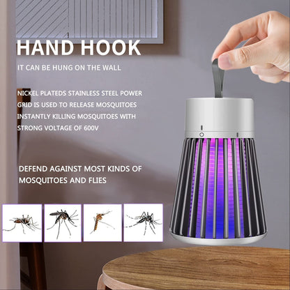 🦟🔌💡 Hordozható USB‑s/újratölthető lámpa szúnyogok és legyek ellen 🚫🪰