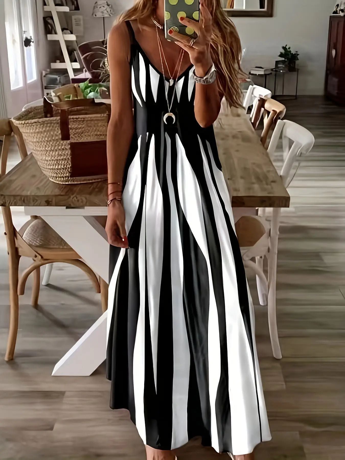 👗 HOSSZÚ, KORSETT STÍLUSÚ, HOLDMINTÁS RUHA 🎀