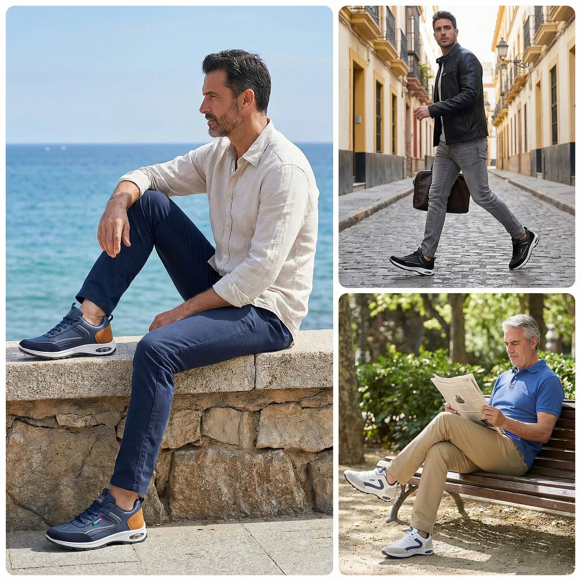 Zapatos ortopédicos Coesses® – diseño ergonómico para el dolor de espalda, piernas y articulaciones – unisex