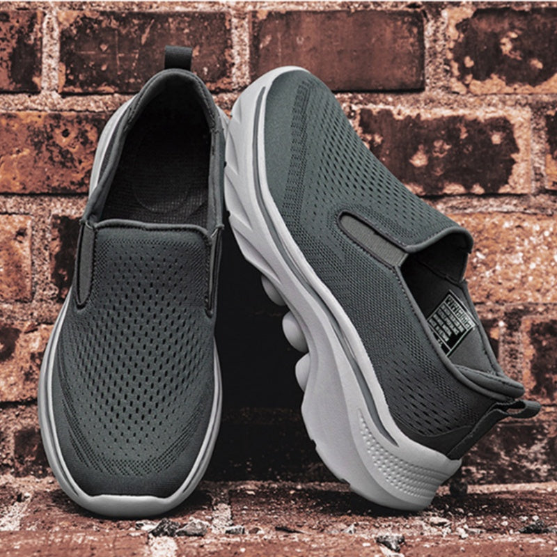 🔥 Zapatos ortopédicos con diseño ergonómico. ⏰ Malla ligera y transpirable. 👞 Tallas completas: camina con confianza