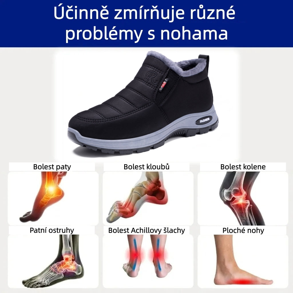 🎉 Današnja ponuda: 70 % popusta – ne propustite! ⏰ Ergonomski dizajnirana ortopedska zimska obuća koja učinkovito ublažava bolove u stopalima, koljenima i leđima – prikladna za muškarce i žene.