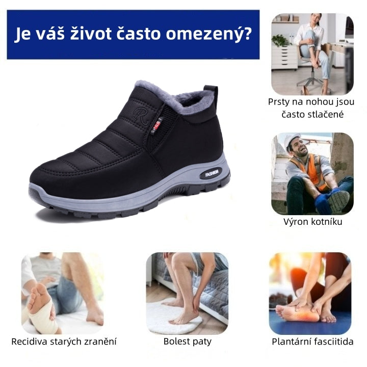🎉 Današnja ponuda: 70 % popusta – ne propustite! ⏰ Ergonomski dizajnirana ortopedska zimska obuća koja učinkovito ublažava bolove u stopalima, koljenima i leđima – prikladna za muškarce i žene.
