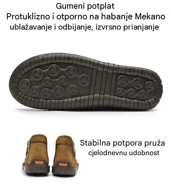 ⏰Nova kolekcija s 50% popusta | yosold® udobne cipele | Premium koža, udobne i neklizajuće, s potporom svoda stopala ✅ Ublažava bol u stopalima!