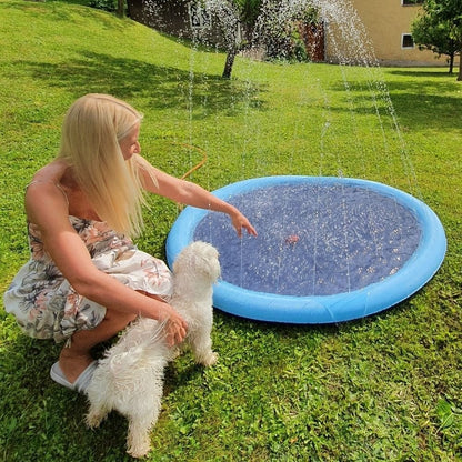 🐶📢 50% kedvezmény!!⏰ Összecsukható matrac háziállatok számára, kültéri vízjátékhoz 🌊