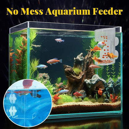 🐠 Akváriumi etetőgyűrű és etetőtál 🌿