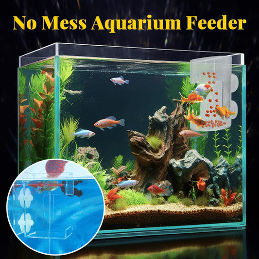 🐠 Akváriumi etetőgyűrű és etetőtál 🌿