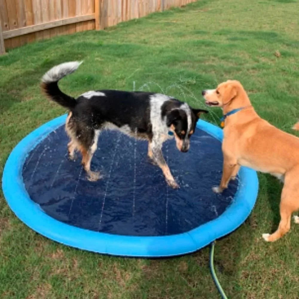 🐶📢 50% kedvezmény!!⏰ Összecsukható matrac háziállatok számára, kültéri vízjátékhoz 🌊