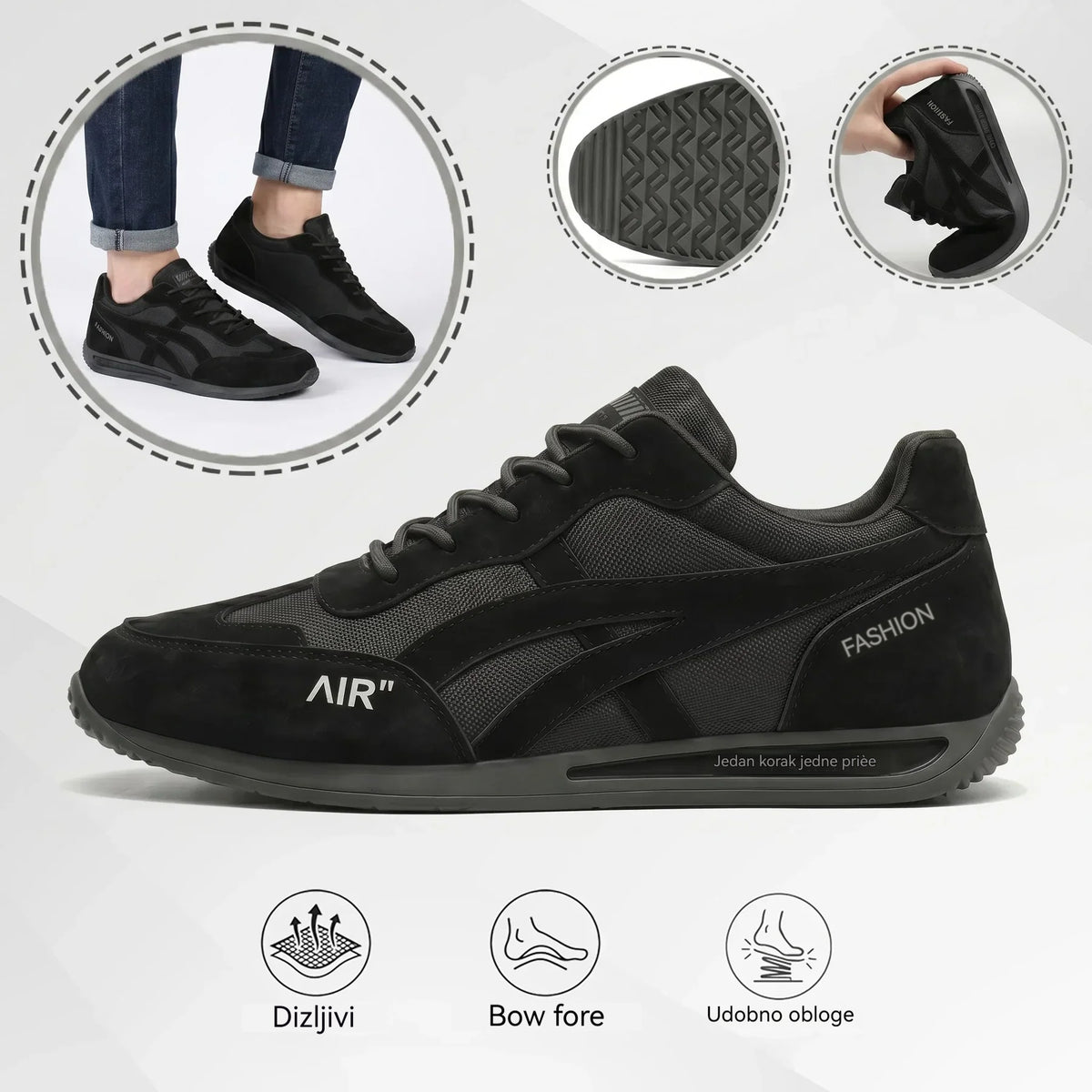 Posljednji dan popusta od 50%! ⏰Yosold® | Olakšanje od bolova u stopalima i plantarnog fasciitisa: udobna i prozračna ortopedska obuća.